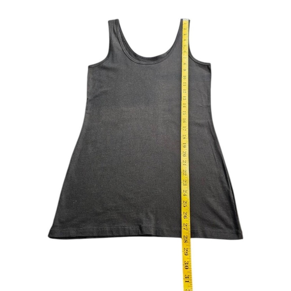 No Boundaries Tank Top Womens L 11-13 Black Excellent Scoop Neck Stretch Cotton - Picture 7 of 9